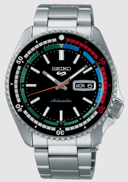 Seiko New Regatta Timer Seiko 5 Sports Retro Colour SRPK13K1 Replica Watch